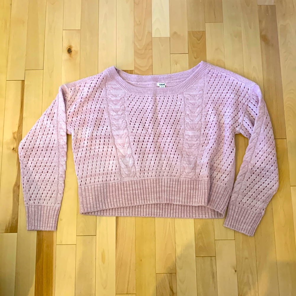 Off-the-shoulder Oversized Sweater